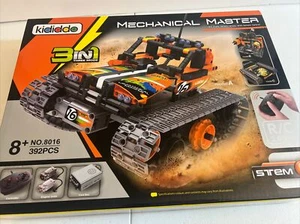 Kididdo R/C Mechanical Master 3in1 STEM Robot Building Toy 392 pcs Age 8+ New - Picture 1 of 2