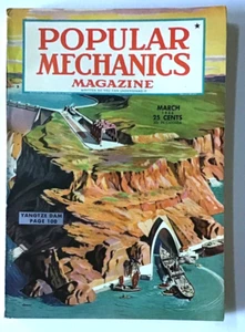 Popular Mechanics Magazine - March 1946 - Yangtze Dam, Cosmic Rays, Army Coffee - Picture 1 of 2