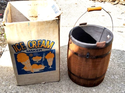 Винтажная морозильная камера J E Porter Sears MCM 6 кварт электрическая Rusty Works - Изображение 1 из 4