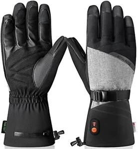 royalrose Heated Rechargeable Gloves 4 Men Women Skiing & Snowboarding MEDIUM - Picture 1 of 4