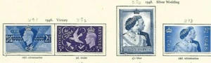 GB -1946/49 - GEORGE VI - '' Victory & Wedding Sets '' - LMM-SG 491/4 - Bild 1 von 1