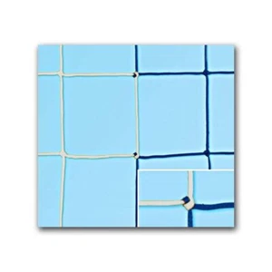 Reti Calcetto Porte Coppia 3X2 m in treccia di polipropilene coppia bianco-blu - Foto 1 di 1