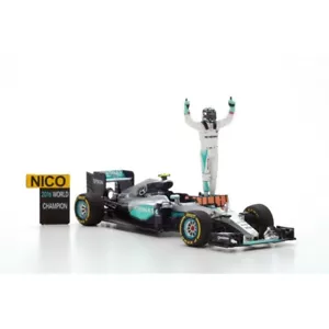 1/43 Mercedes F1 W07 Hybrid - Abu Dhabi GP 2016 #6 N.Rosberg World Champion Box - Picture 1 of 7