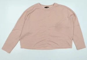 New Look Womens Pink Polyester Pullover Sweatshirt Size 18 - Picture 1 of 10
