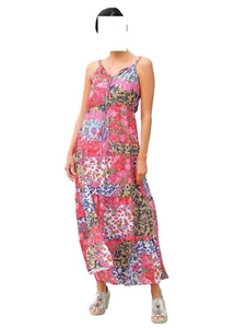 Alba Moda Strand Kleid mit Patchworkdruck bunt Gr. 46 082114835 (G) - Bild 1 von 6