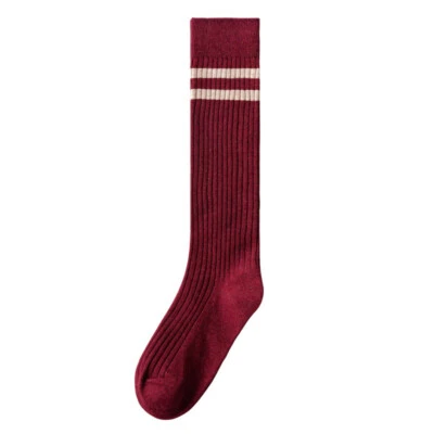 5 pares de calcetines de pantorrilla que absorben desodorante de algodón de color liso para damas Foto 1 de 4