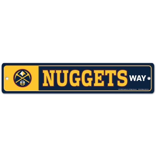 Denver Nuggets WinCraft 2023 NBA Finals Champions 11 x 17 Wood Sign