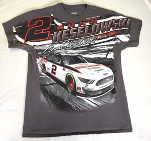Nascar Brad Keselowski Penske Racing Discount Reifen Herren Large Grafik Shirt - Bild 1 von 8