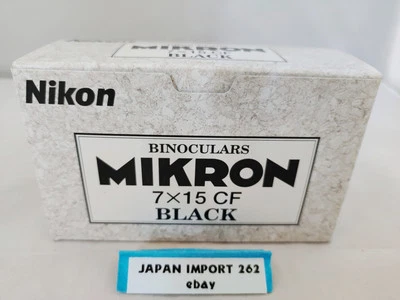 Nikon Binoculars Mikron 7x15 Porro Prism M7X15 from Japan - Image 1 of 4