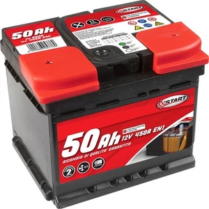 Batteria Auto 50AH 12V 450A polo positivo sinistro Cassetta L1B START - Imagen 1 de 1