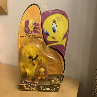 Figura de acción Mattel Looney Tunes Piweety Chompin 2003 nuevo en paquete Foto 1 de 4