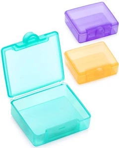 Small Pill Box 3 pcs, Cute Travel Pill Case Daily Pill Organizer Portable for... - Picture 1 of 9