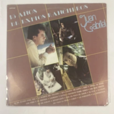 JUAN GABRIEL - 15 AÑOS DE EXITOS RANCHEROS - 1986 MEXICAN LP - Image 1 of 4