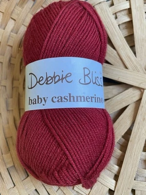 Debbie Bliss Baby Cashmerino Yarn- Color 700/Ruby- 1 Skein - Image 1 of 4