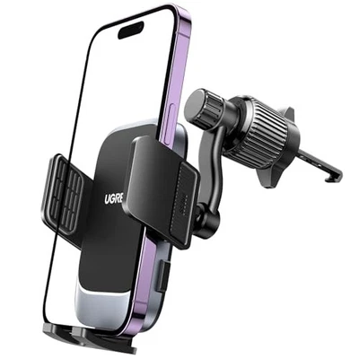 Car Phone Holder Mount Compatible with iPhone, [360° Swing Arm] Best - Image 1 of 4