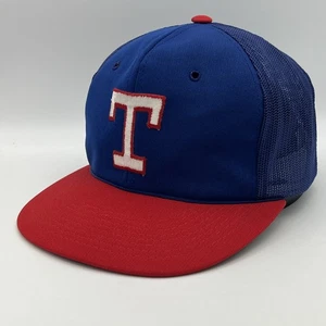 Vintage Texas Rangers MLB Youngan Sport Specialties Snapback Hat Cap Rare 1980's - Bild 1 von 7