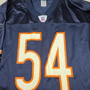 Reebok Trikot Herren Large Navy Chicago Bears Brian Urlacher #54 NFL On Field - Bild 1 von 10
