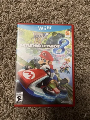 Mario Kart Eight Wii U Complete Inbox Red Case - Image 1 of 4