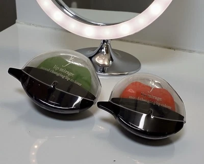 2 NUEVO ybf Lip Mirage Mood Cambio de Color Impresionante Manzana y Sandía Salvaje Foto 1 de 4