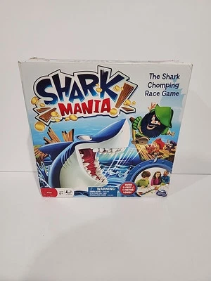 Jogo de tabuleiro Shark Mania Spin Master família infantil 778988068694 "sem moedas incluídas" - Imagem 1 de 4