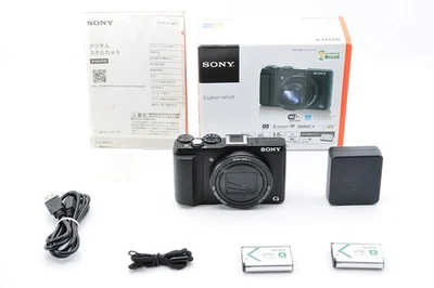 Sony Cyber-shot DSC-HX60V 20.4MP Digital Camera w/ 2x battery, box [MINT] #1176 - Image 1 of 4