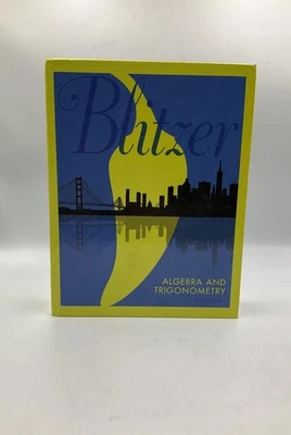 Algebra and Trigonometry 6th Edition Blitzer Pearson Hardcover School Textbook - Image 1 of 4