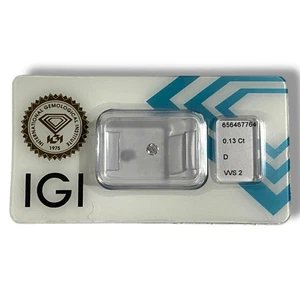 Diamante Naturale in Blister Sigillato da 0,13 ct - Picture 1 of 3