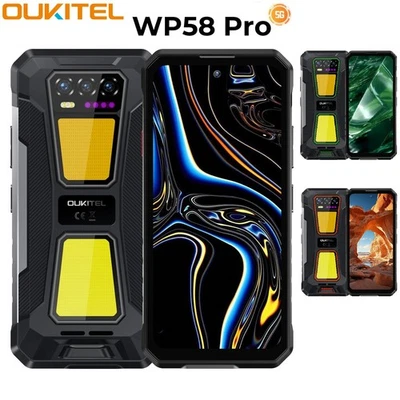 Oukitel WP58 Pro 5G Robust Smartphone 24GB+512GB 10000mAh Android 15 64MP Kamera - Bild 1 von 4