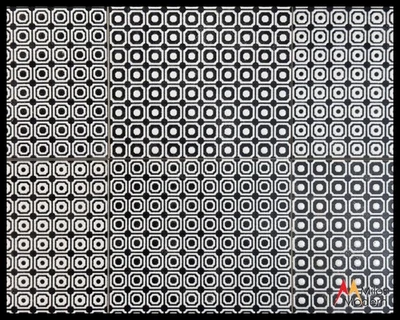 Unica Melody Italian Tile Geometric 8 x 8 Box of 9 per Box Lot of 18 Boxes Avail - Image 1 of 4