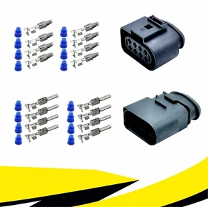 Buchse + Stecker 8-polig Reparatursatz 8D0973734 8D0973834 für VW AUDI JPT Crimp - Bild 1 von 1