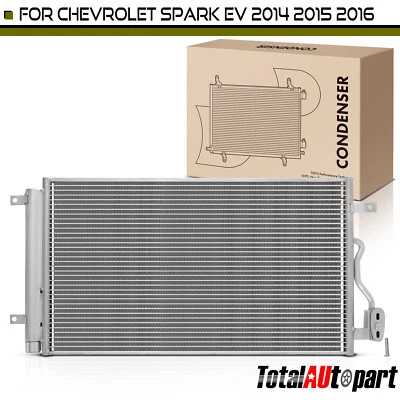 Novo condensador CA A/C com receptor secador para Chevrolet Spark EV 2014-2016 elétrico - Imagem 1 de 4