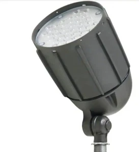 30W Line Voltage Bronze Integrated Outdoor LED Bullet Flood Light and Adjustable - Picture 1 of 3