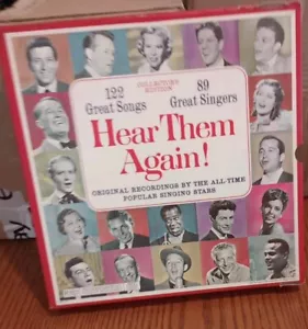 HEAR THEM AGAIN 10 LP Box 122 Great Songs 1968 Readers Digest RCA - Picture 1 of 8
