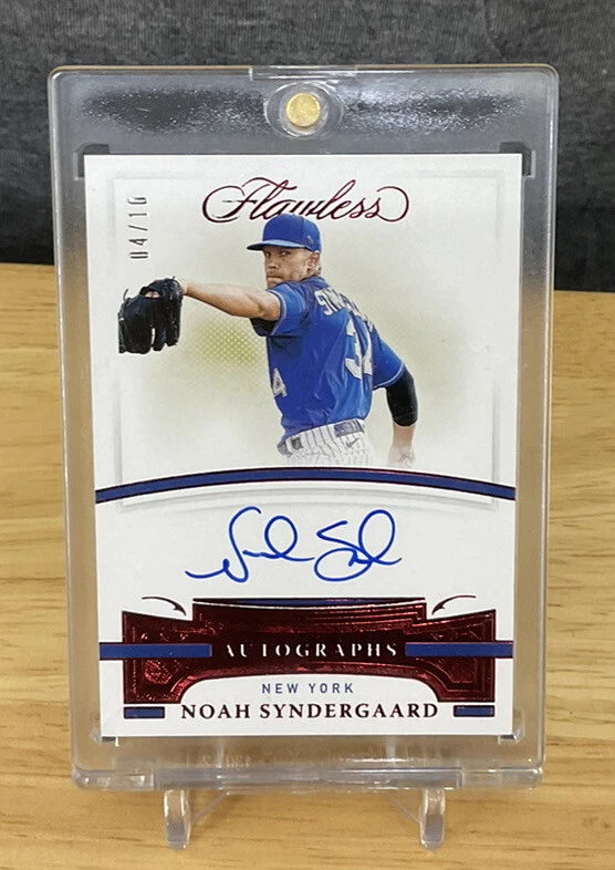 Panini Flawless Performances 2021 Noah Syndergaard automático 4/10 #FA-NS Foto 1 de 3