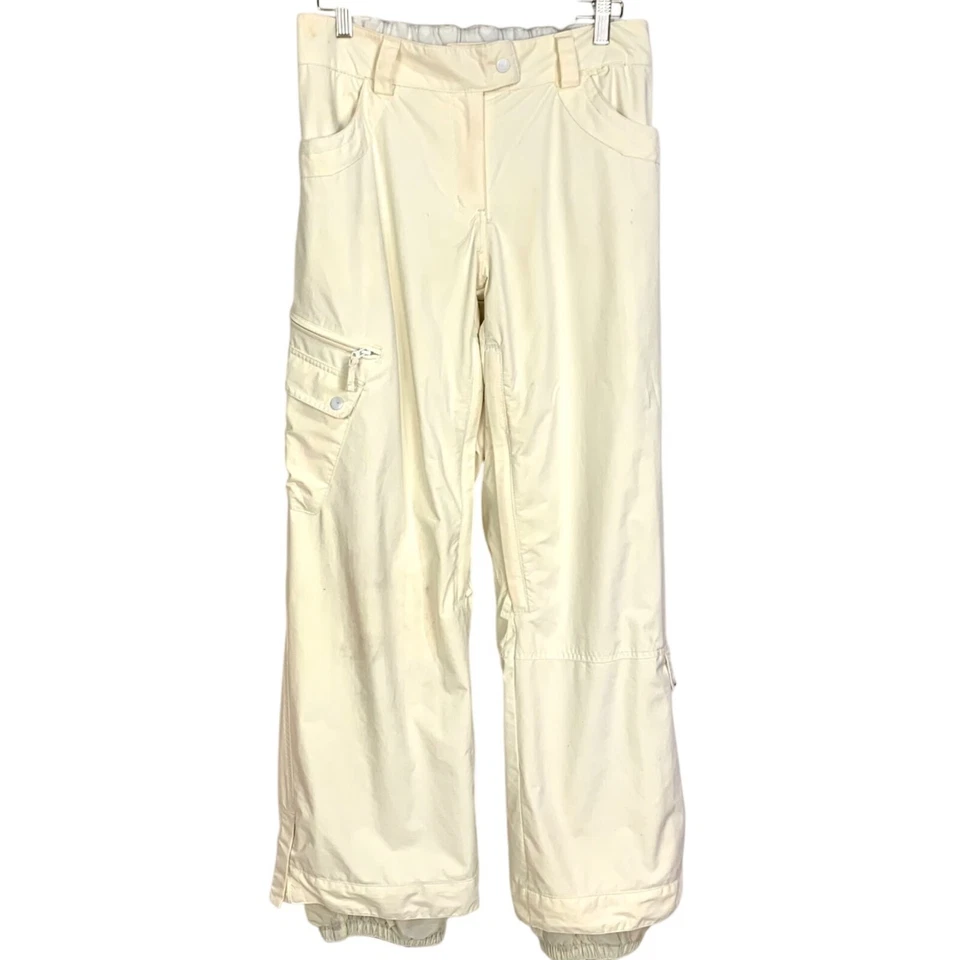 Женщин белый Ripzone изолированный порошок комнаты сноуборда лыж брюки M водонепроницаемый - Изображение 1 из 4