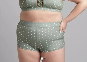 Lane Bryant Cacique Delfinsaum Badeshort 28 - Bild 1 von 3