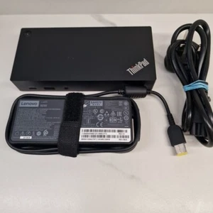 Lenovo 40AS ThinkPad USB-C Dock Gen 2 40AS SD20S97543 03X7609 Inc alimentatore in ottime condizioni - Foto 1 di 11