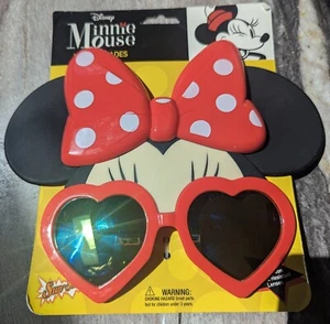 Disney Minnie Mouse Sunglasses 100% UV Polka Dot Bow Costume Accessory 2020 - Picture 1 of 2
