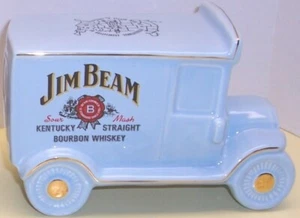 JIM BEAM WADE ENGLAND BLUE CAR MONEY BANK SEATTLE CONVENTION 1996 1 OF 300 - Picture 1 of 3