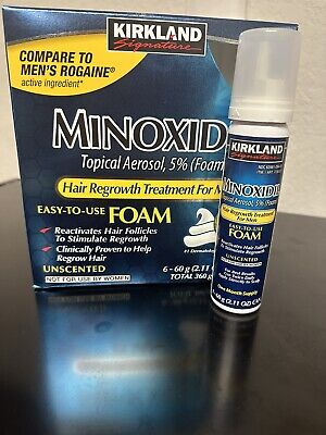 ✳️Kirkland Minoxidil 5% Foam Men Hair Regrowth Treatment Hair Loss Treatment ✳️ • 13.25$