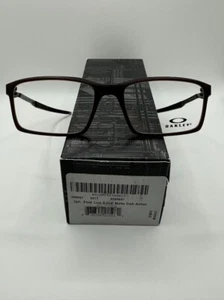 New Men's Oakley Eyeglass Frames Steel Line S Matte Dark Amber 54/17/140 - Picture 1 of 7