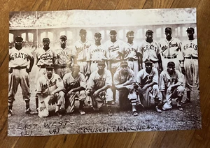 Negro League All Star Game West Division Comiskey Park Photo Poster - Picture 1 of 1