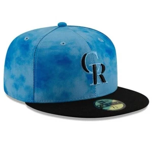 New Era Mütze Herren hellblau Colorado Rockies 2025 59FIFTY - Bild 1 von 1