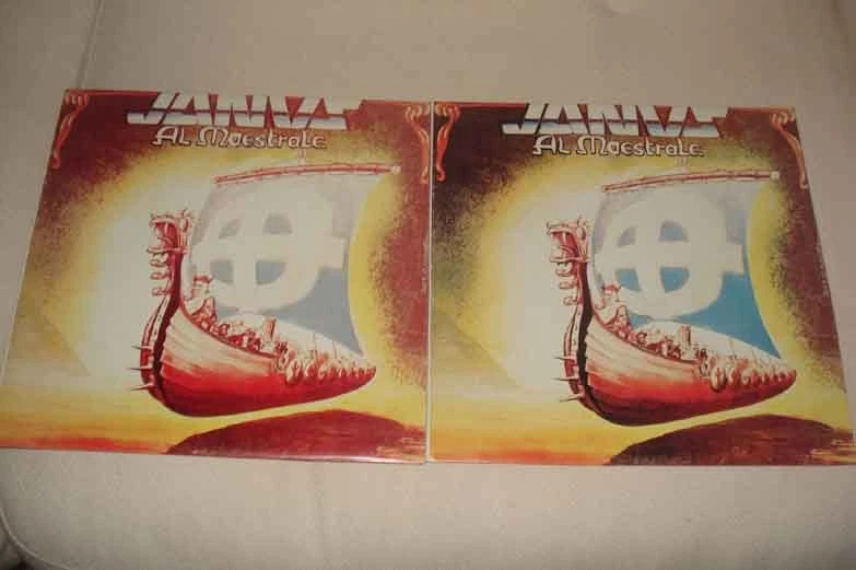 JANUS - Al Maestrale LP re NUOVO NEW italian prog rac 1978 2 different cover - Immagine 1 di 1