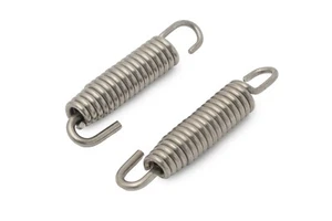 SWIVEL EXHAUST SPRINGS 57MM STAINLESS STEEL By AS3 PERFORMANCE - Picture 1 of 3
