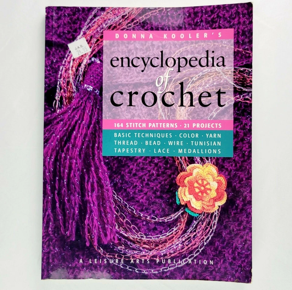 Encyclopedia Of Crochet - 164 Stitch Patterns, 21 Projects By Donna Kooler - Image 1 of 1