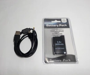 Sony PSP 1000 - 3600mAh Battery with USB 2-in-1 charge cable - Picture 1 of 1