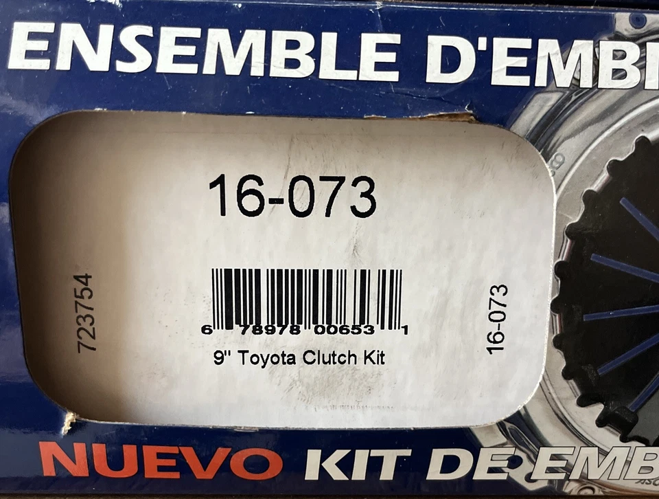 Kit embrague transmisión Rhinopac 16-073 Foto 1 de 3