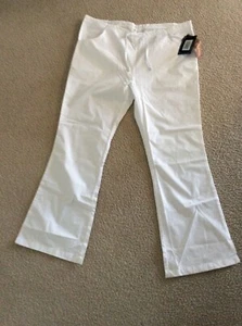 "Dickies" Medical Scrub Pants - Size M - Color White - Unisex - NEW with TAGS - Picture 1 of 8