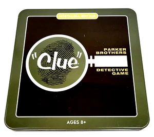 CLUE Nostalgia Edition Board Game in Tin Box ~ New (Other) - Picture 1 of 7